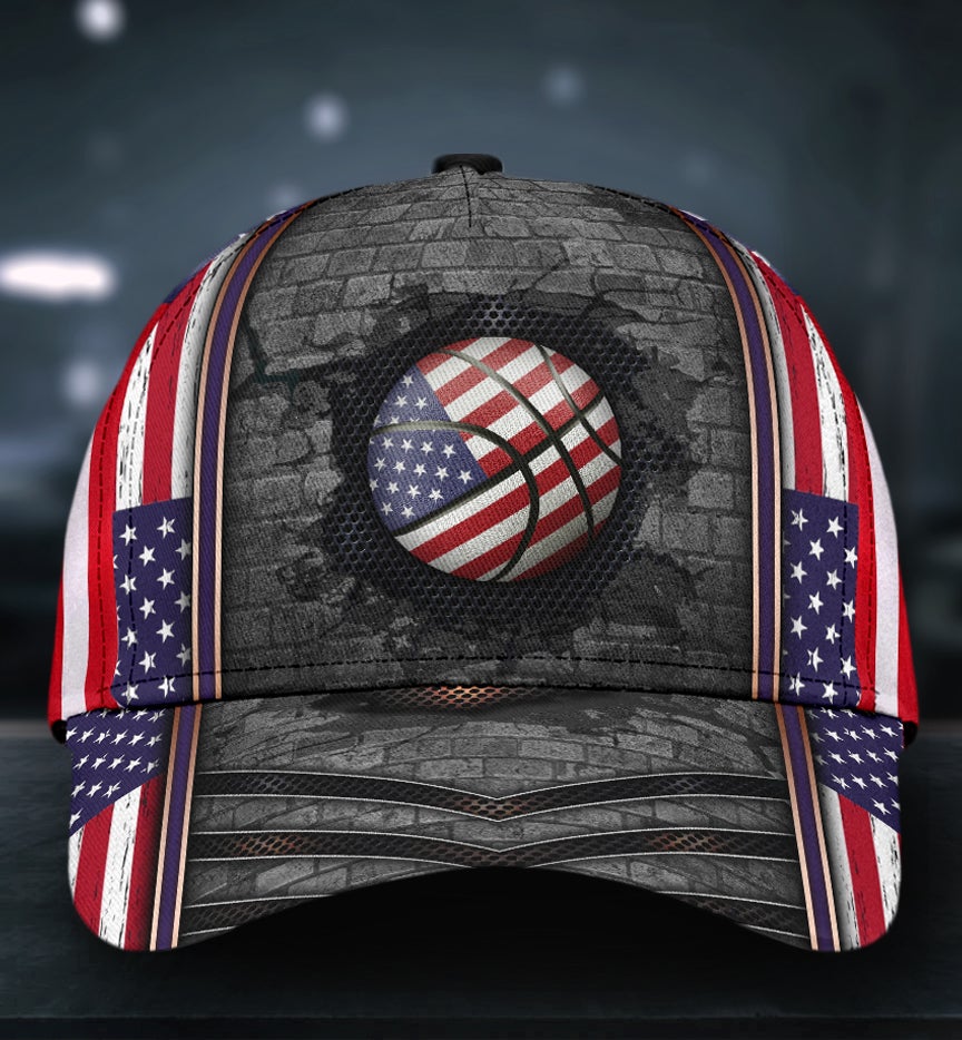 Basketball Wall Crack Pattern – Classic Cap
