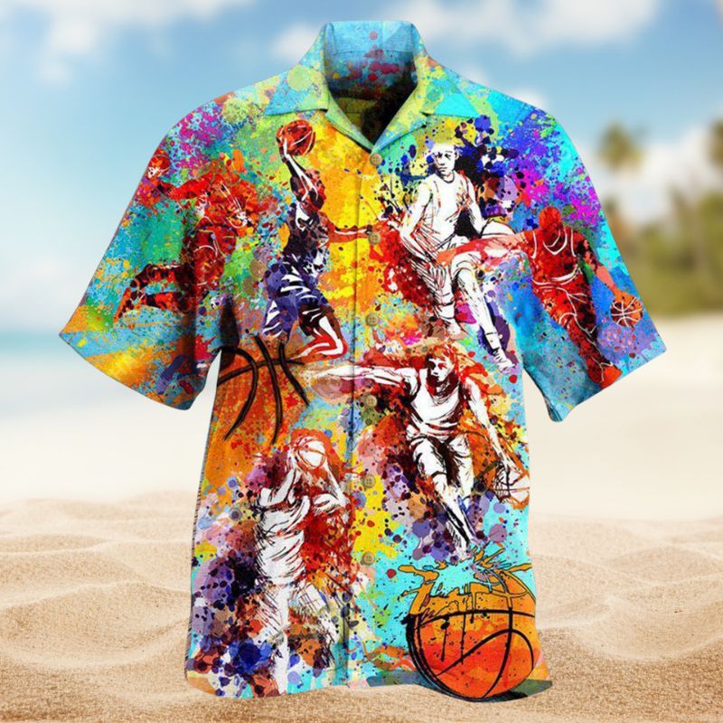 Basketball Take The Shot Edition – Hawaiian Shirt