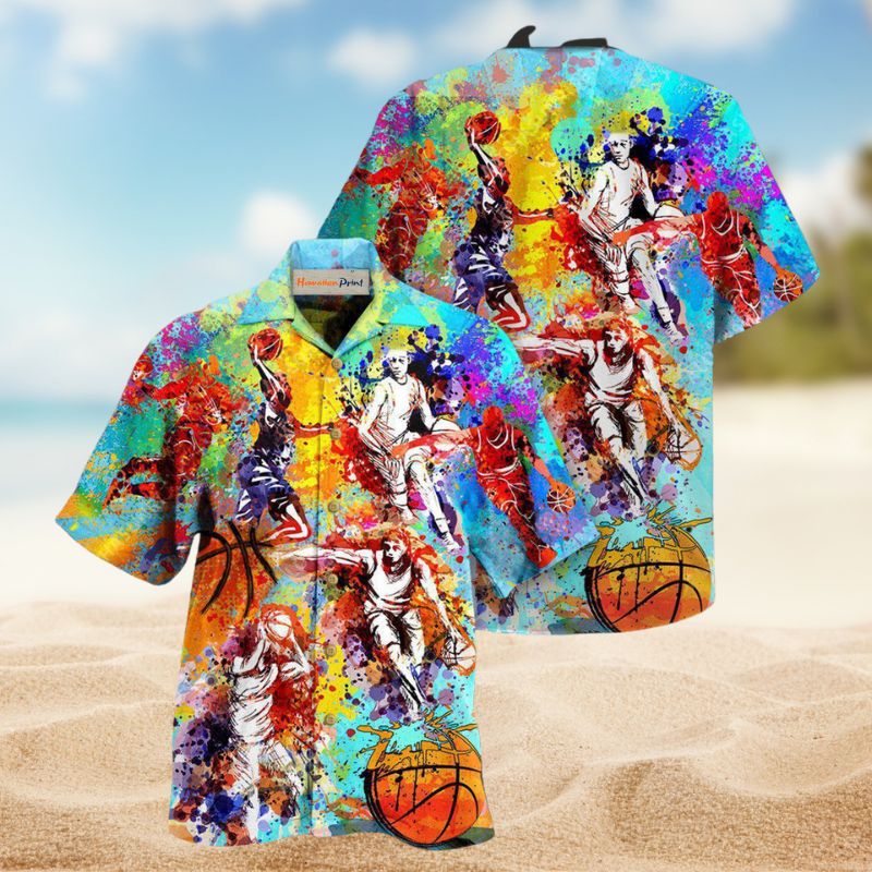 Basketball Take The Shot Edition – Hawaiian Shirt