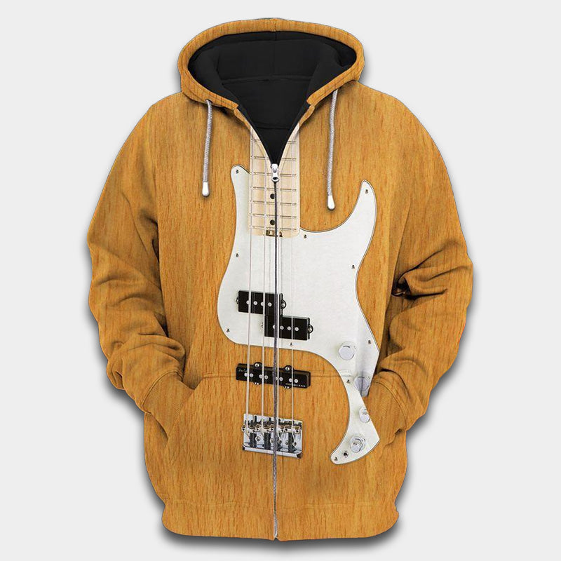 Bass Guitar Amazing Style Art – 3D Hoodie