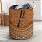 Bassoon Rattan Teaxture - Laundry Basket - Owls Matrix LTD