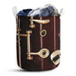 S: 17.72”x13.78” (45x35 cm) Bassoon Shortcut - Laundry basket - Owls Matrix LTD
