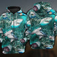 Be A Shark Motivation Quote Art – 3D Hoodie