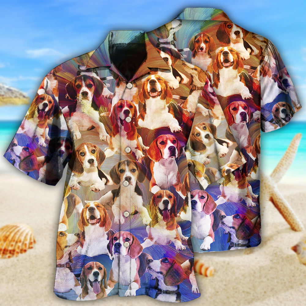 Beagle Dog Vintage Style – Hawaiian Shirt