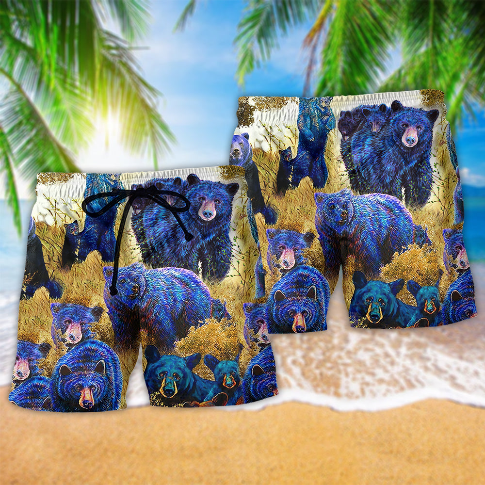 Bear Animal Life Love – Beach Short