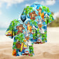 Bear Love Beach Love Animals Limited Edition – Hawaiian Shirt