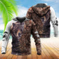 Bear Strong Love Nature - 3D Hoodie