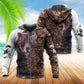 Bear Strong Love Nature - 3D Hoodie