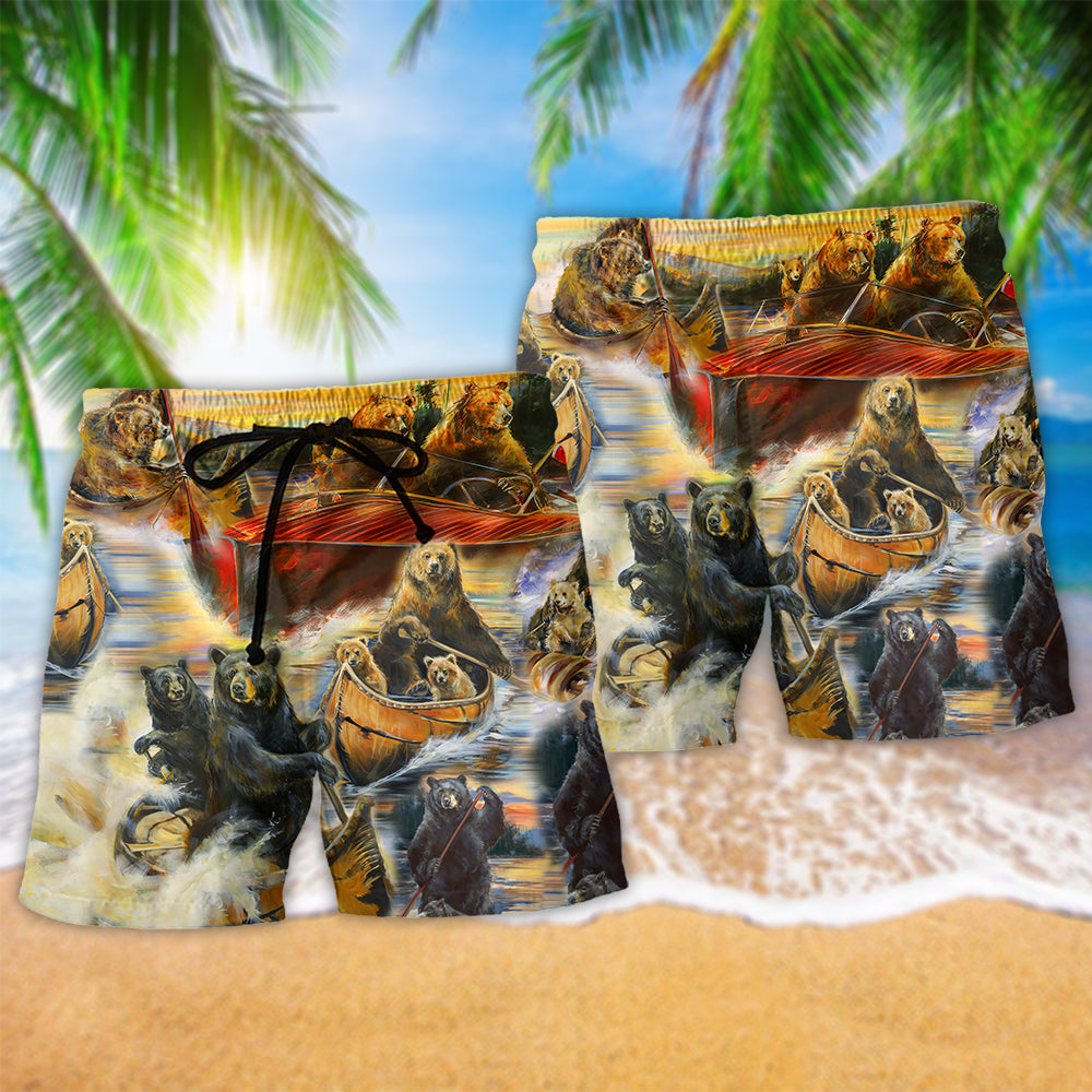 Bear Whatever Floats You - Beach Short