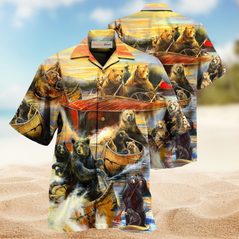 Bear Whatever Floats Your Boats Edition – Hawaiian Shirt
