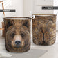 Bear Face And Butt - Laundry Basket - Owls Matrix LTD