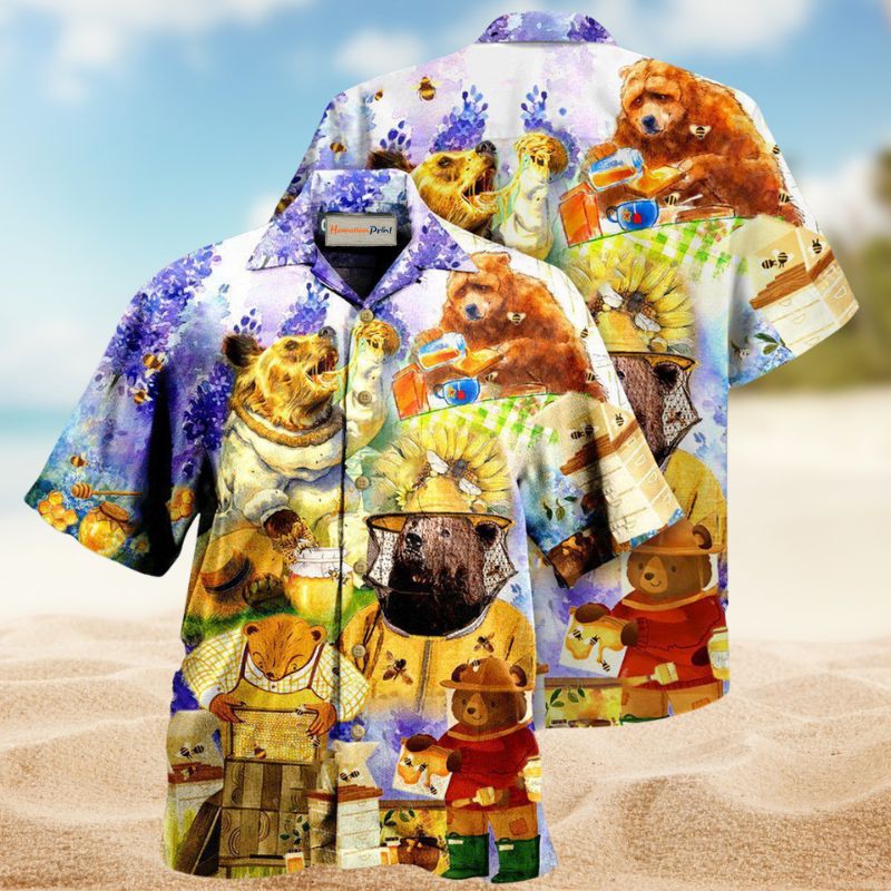 Bears As Sweet As Honey Edition – Hawaiian Shirt