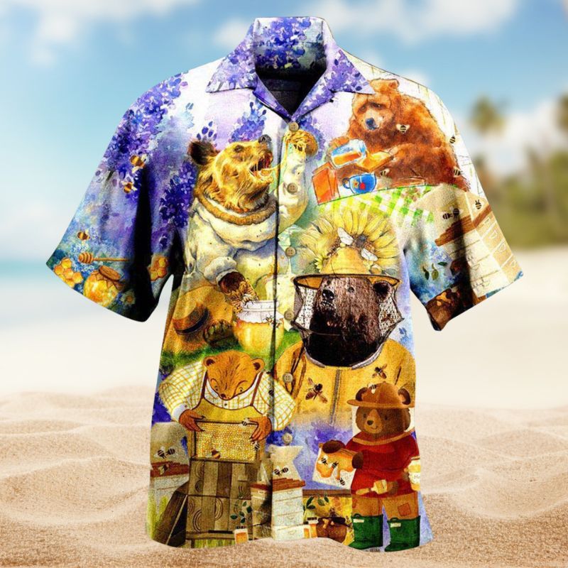Bears As Sweet As Honey Edition – Hawaiian Shirt