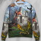 Beautiful Dragon Love Life Art – Sweater - Ugly Christmas Sweater