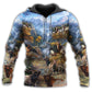 Beautiful Elk Peace Nature - 3D Hoodie
