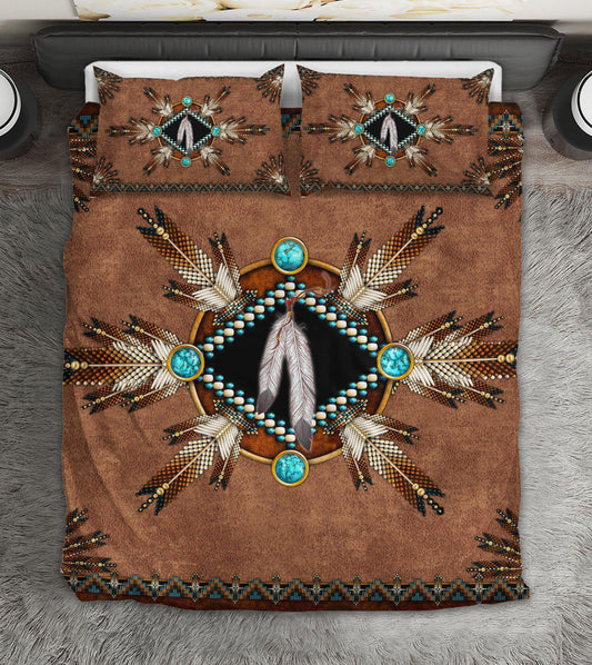 Native American Nature Sign Bedding Cover For Southwestern Bedroom Decor