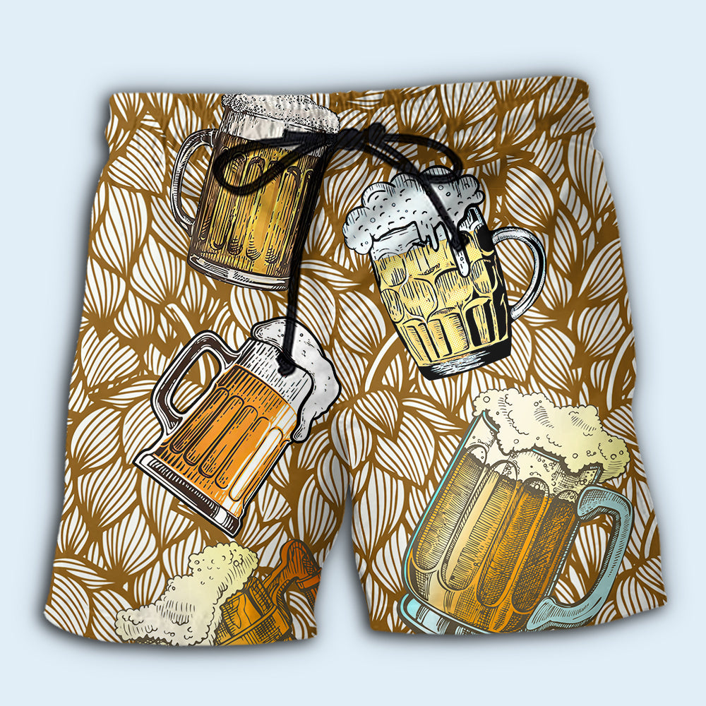 Beer Lover Basic Style – Beach Short