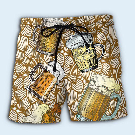 Beer Lover Basic Style – Beach Short
