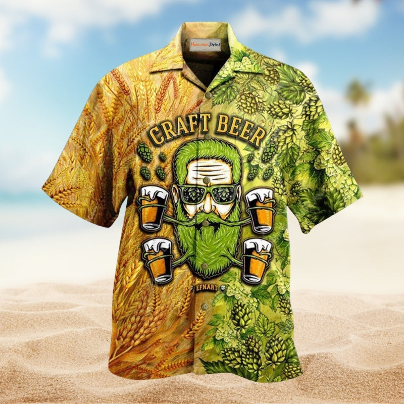 Beer Drink First Think Later Edition – Hawaiian Shirt