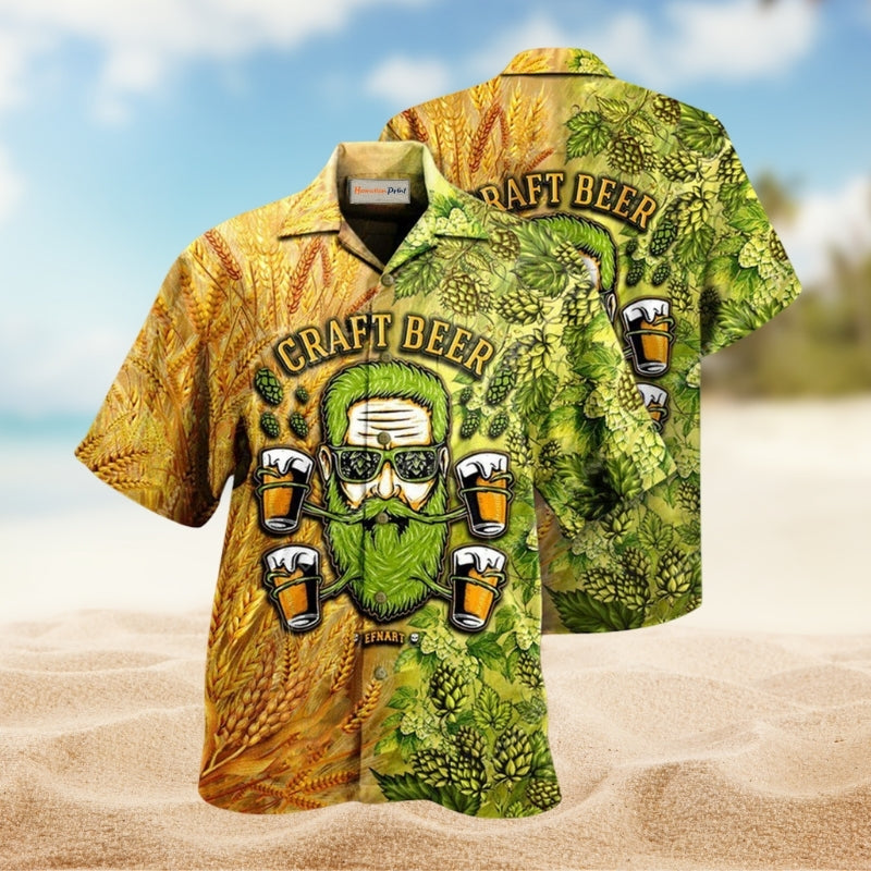 Beer Drink First Think Later Edition – Hawaiian Shirt