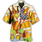 Patriotic Beer Independence - Hawaiian Shirt