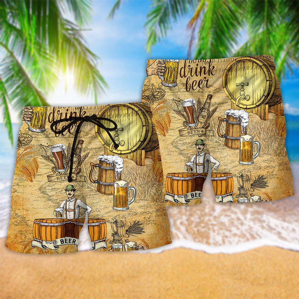Beer Life Is Better - Beach Short