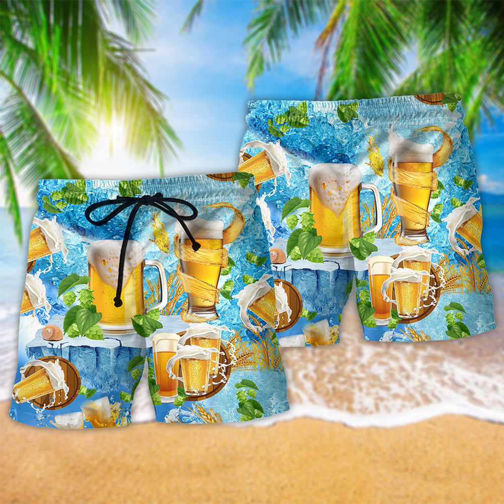 Beer Makes Everyone Happy - Beach Short