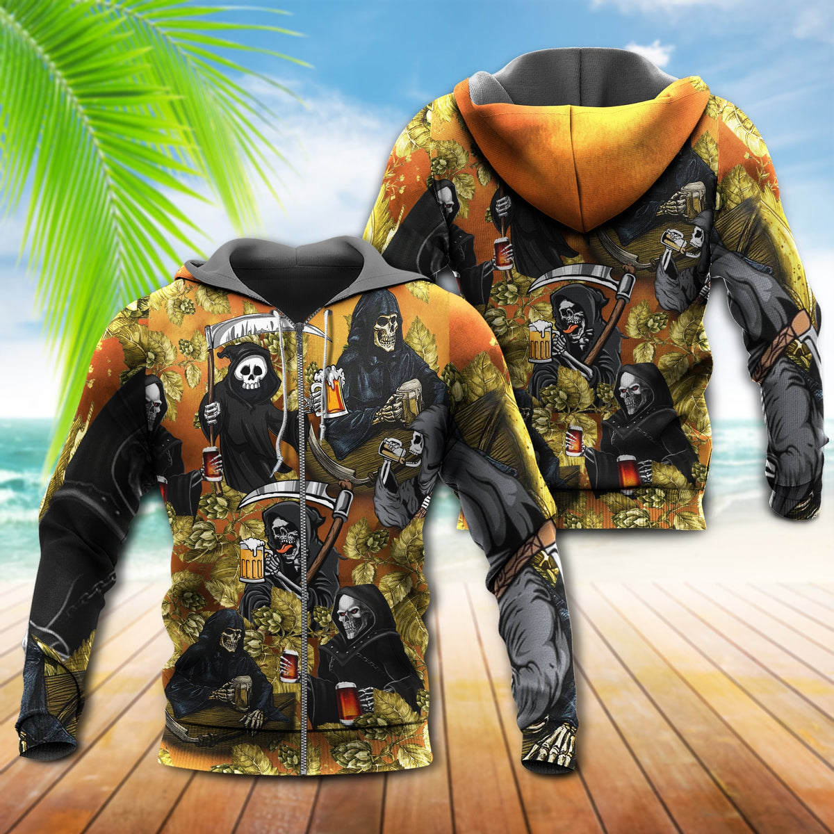 Hunting Deer Is My Life Quote – 3D Hoodie