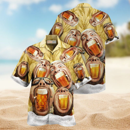 Beer Wish You Were Beer Style – Hawaiian Shirt