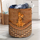 Belly Dance Rattan Teaxture - Laundry Basket - Owls Matrix LTD