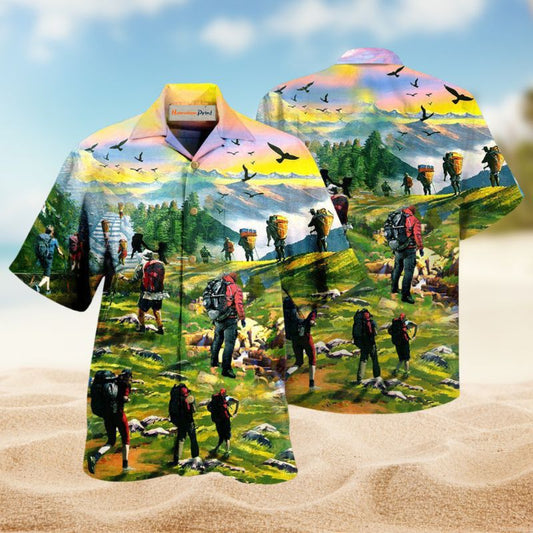 Best View After Hardest Climb Edition – Hawaiian Shirt