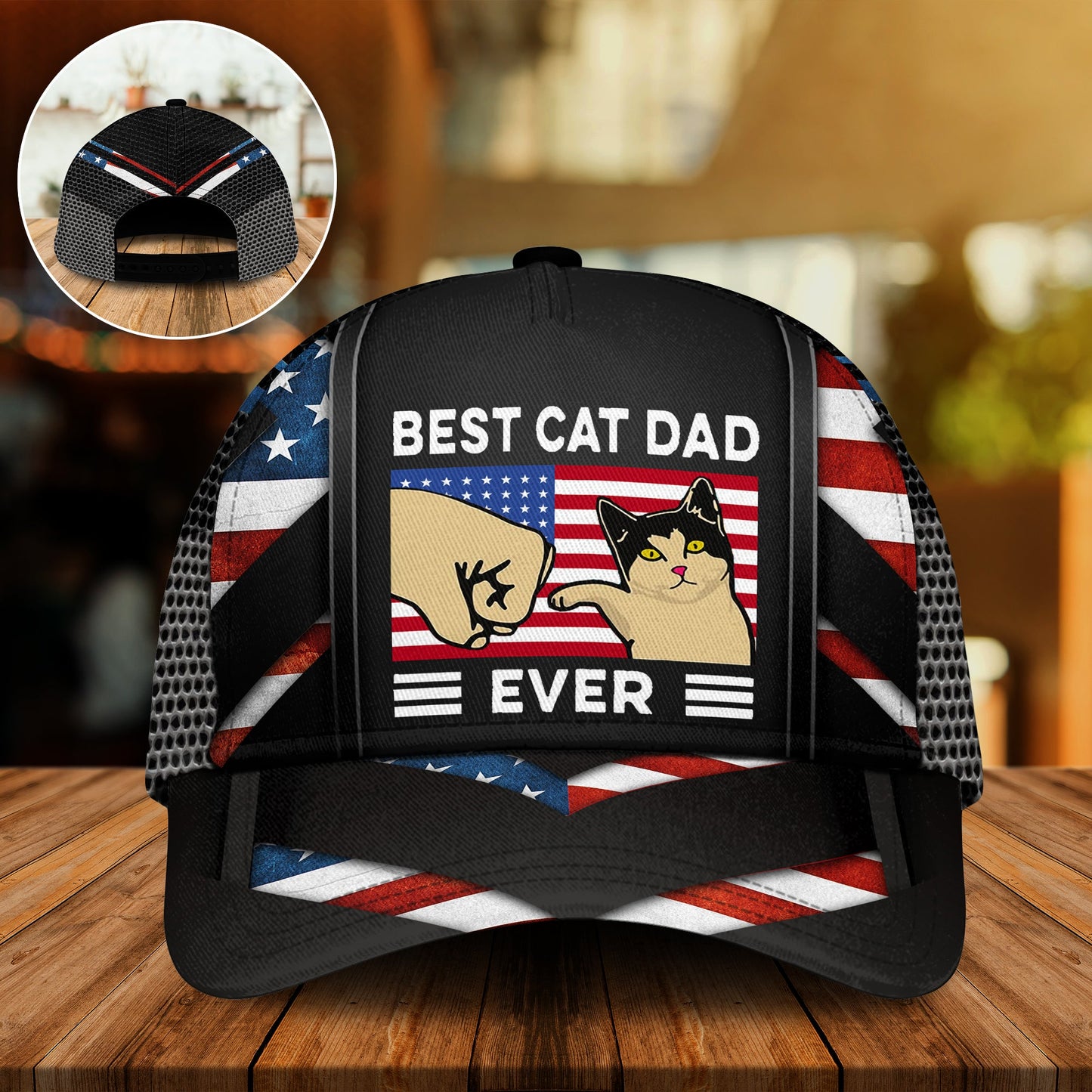 Best Cat Dad Ever US – Classic Cap