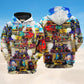 Better To Travel Well Quote Art – 3D Hoodie