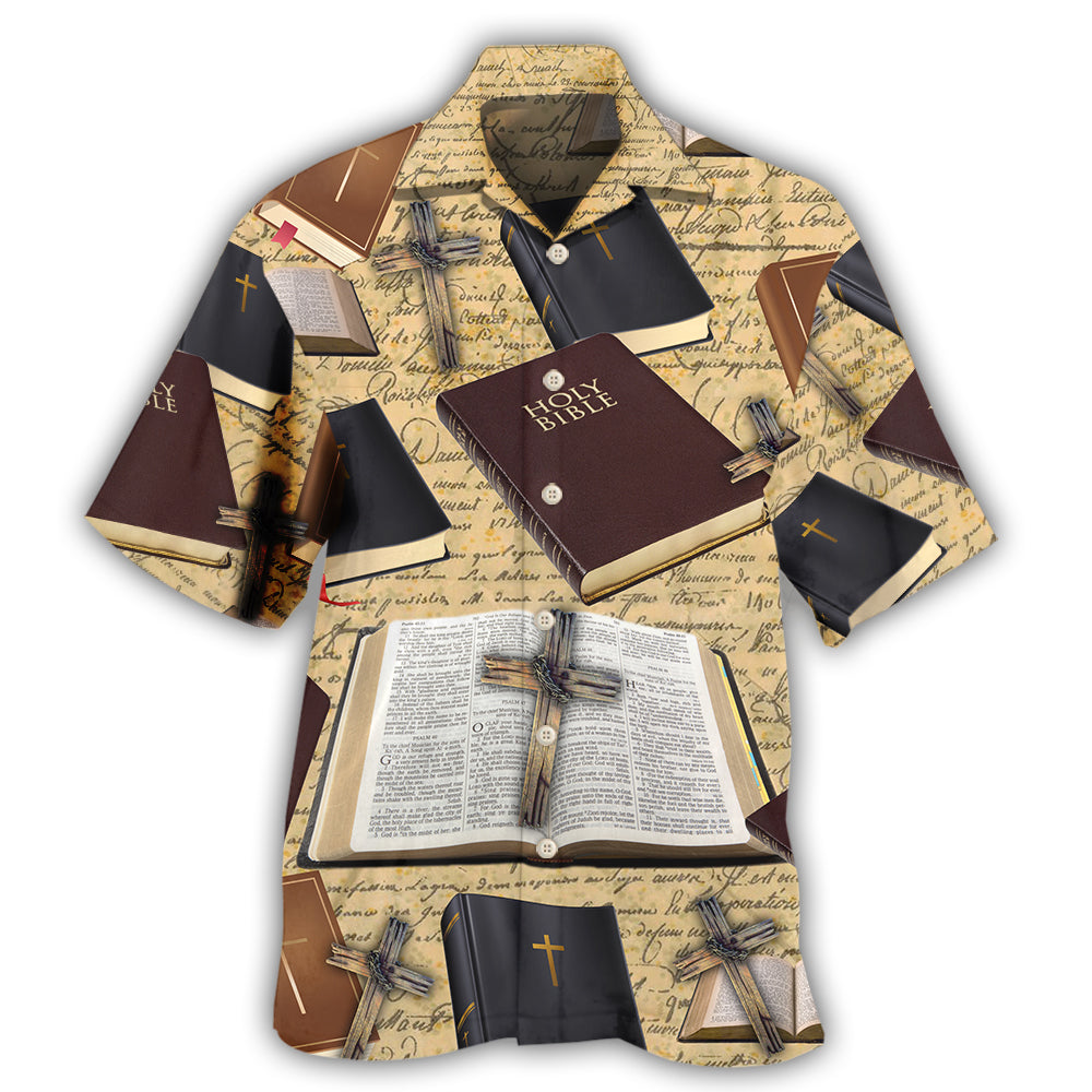 Faith Inspired Bible Quote Christian - Hawaiian Shirt