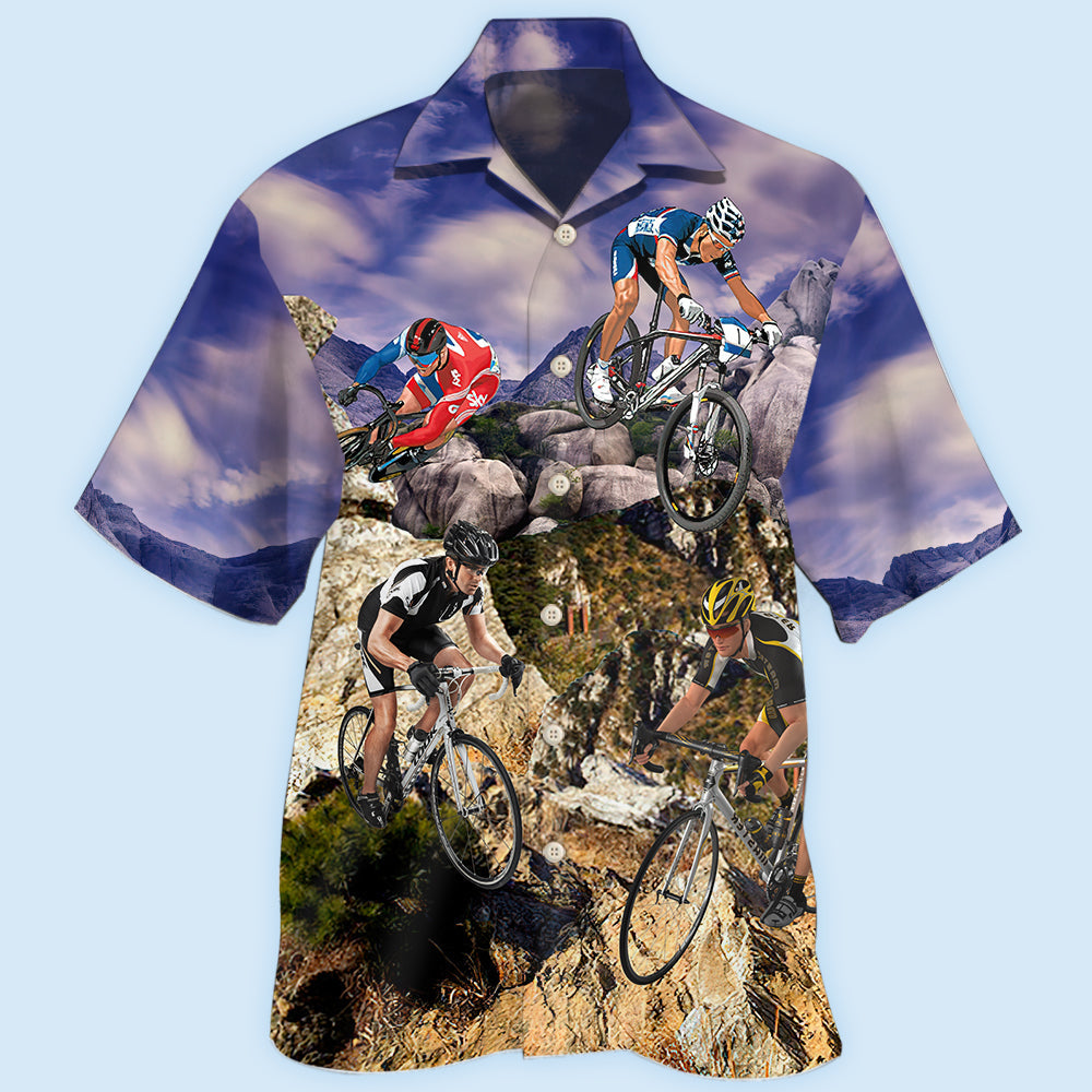 Mountain Bike Adventure Style – Hawaiian Shirt