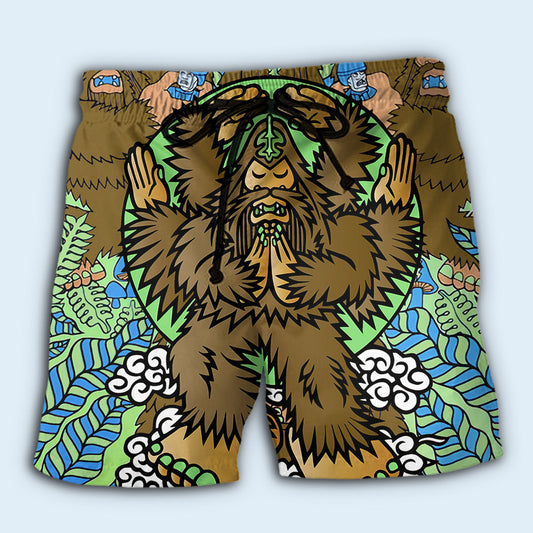Bigfoot funny art - Hawaiian shirt - HAWS07QAN280322