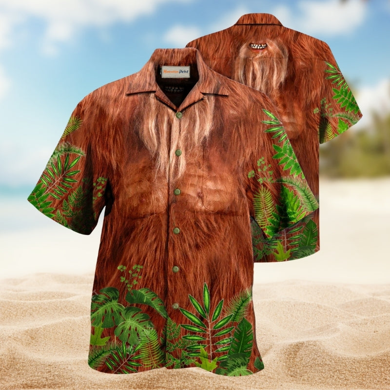 Bigfoot Hair Don’t Care Limited Edition – Hawaiian Shirt