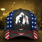 Bigfoot Love America Funny Myth Style – Classic Cap