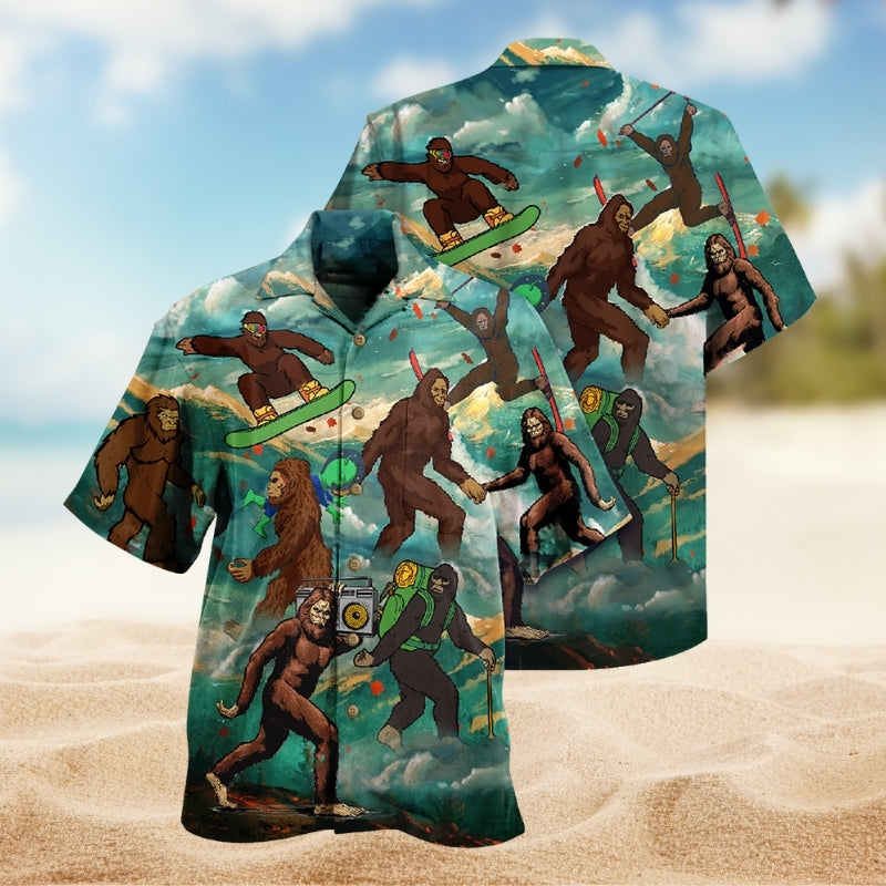 Bigfoot Travel Limited Edition – Hawaiian Shirt