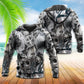 Pedal It Out Cycling Vintage - 3D Hoodie