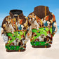 Billiard Dogs Playing Pool Art – 3D Hoodie