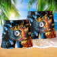 Billiard Fire Hobby Passion - Beach Short