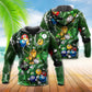 Billiards Lover Funny Lightning Style - 3D Hoodie