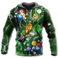 Billiards Lover Funny Lightning Style - 3D Hoodie