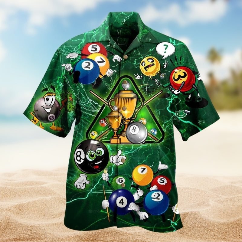 Billiard Lover Limited Edition – Hawaiian Shirt