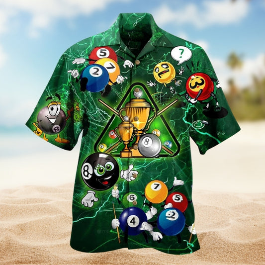 Billiard Lover Limited Edition – Hawaiian Shirt