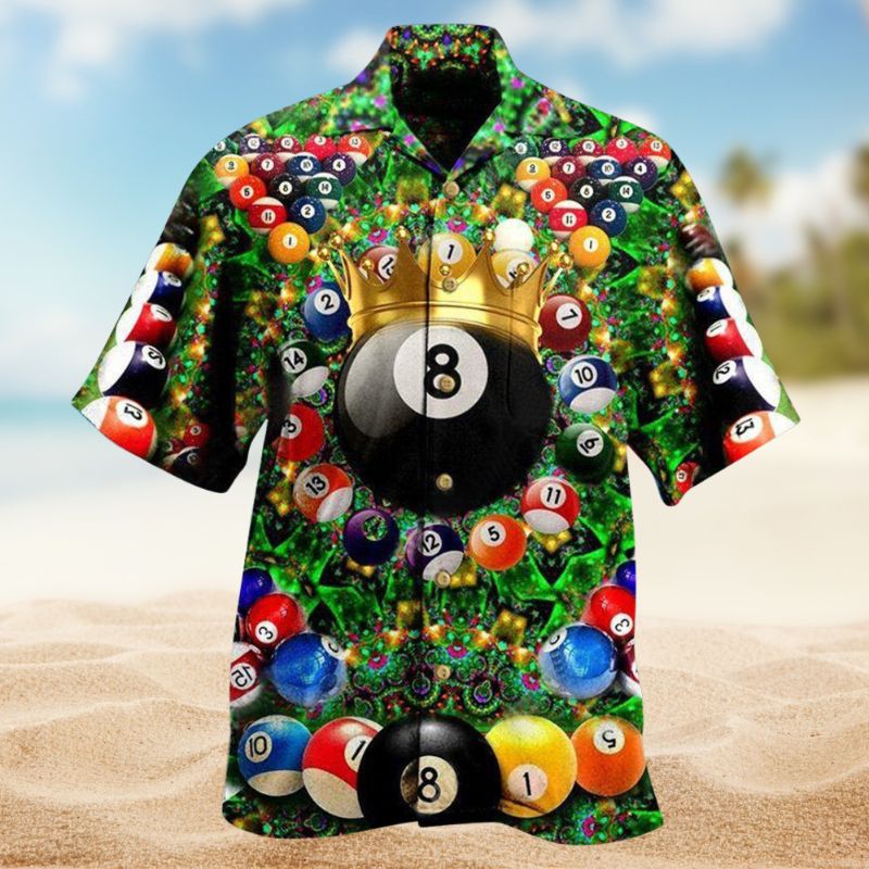 Billiard Pool Shark On Duty Edition – Hawaiian Shirt