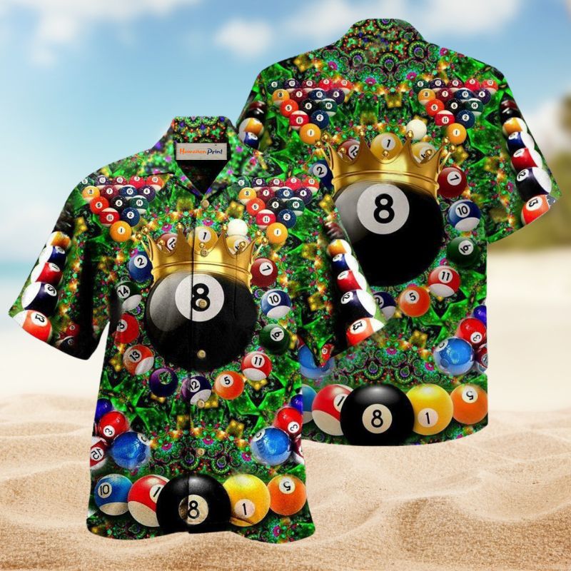 Billiard Pool Shark On Duty Edition – Hawaiian Shirt