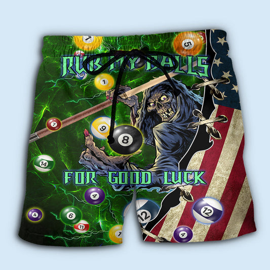 Lucky Billiards Game Style – Beach Short
