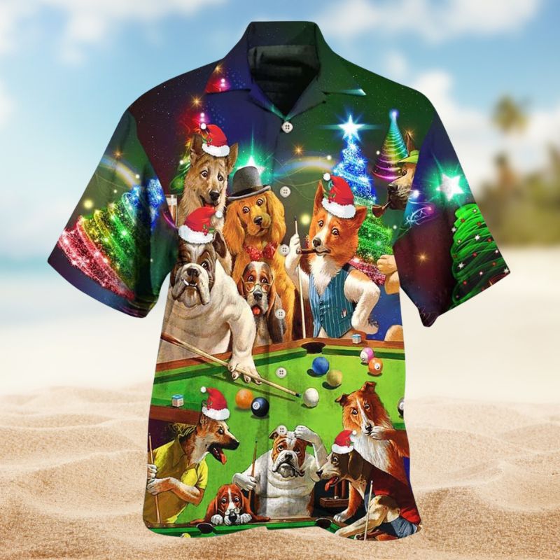 Billiard Vintage Dogs Style – Hawaiian Shirt